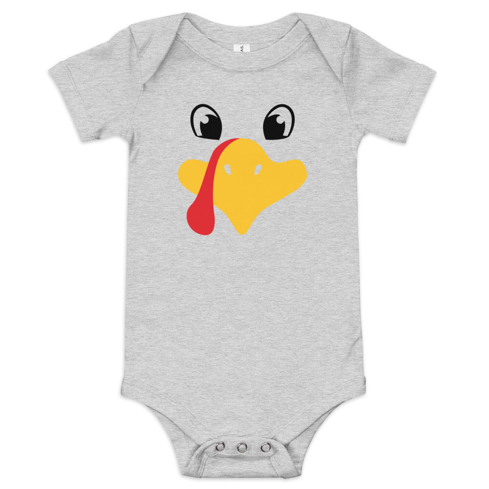 Silly Turkey Baby short sleeve one piece