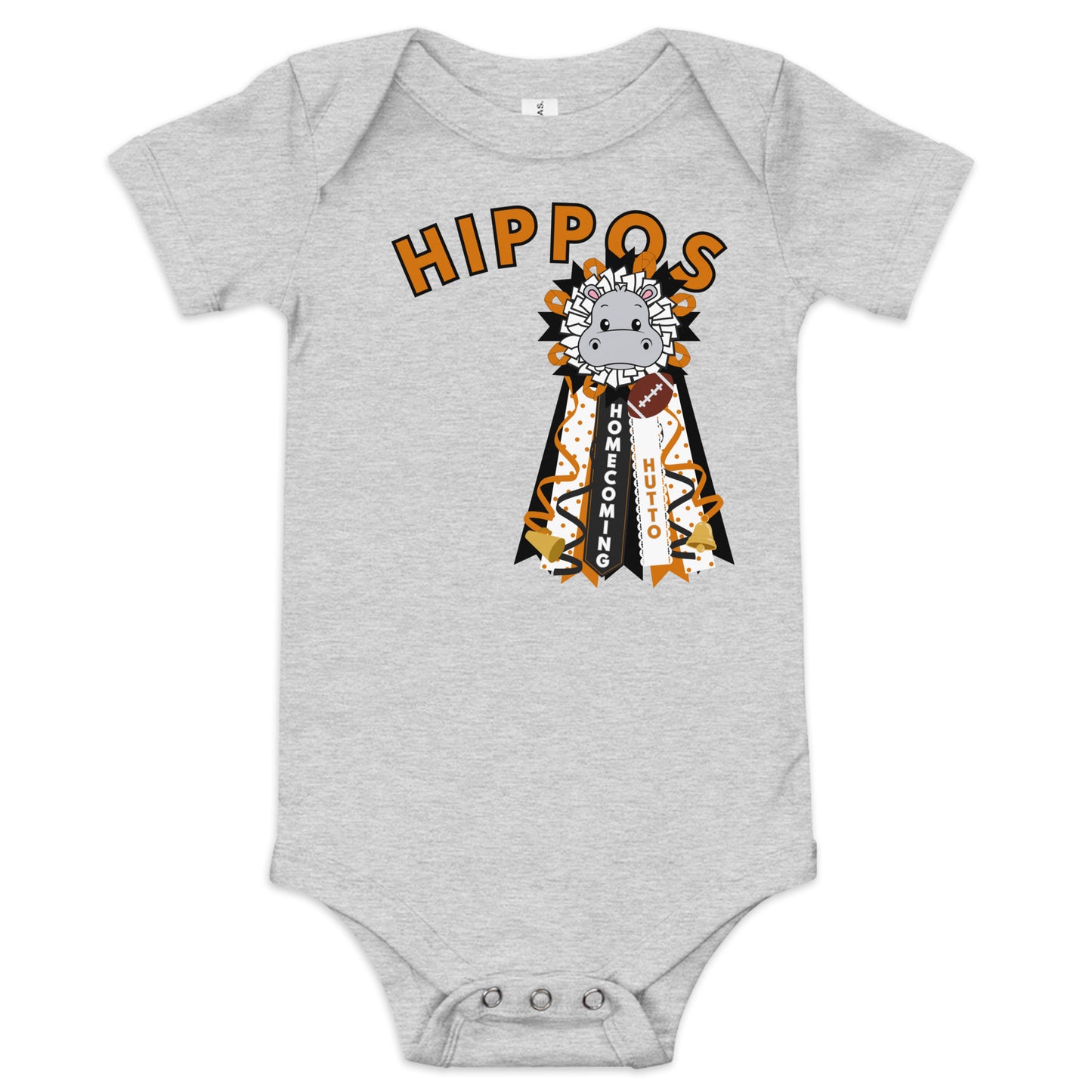 Hutto Homecoming Mum Baby onesie