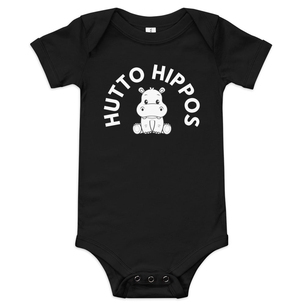 Hutto Hippos Cute Baby short sleeve one piece