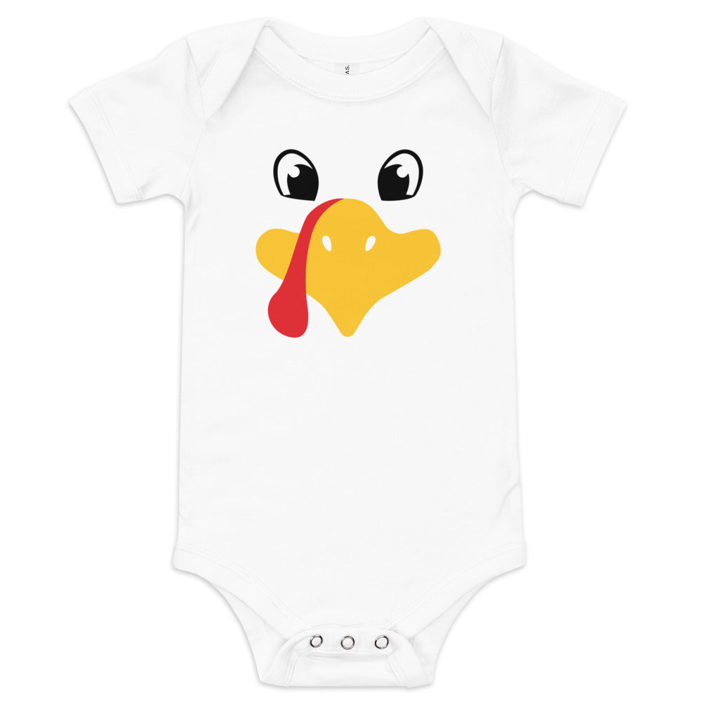 Silly Turkey Baby short sleeve one piece