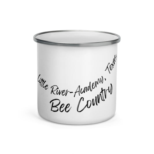 Bee Country Enamel Mug