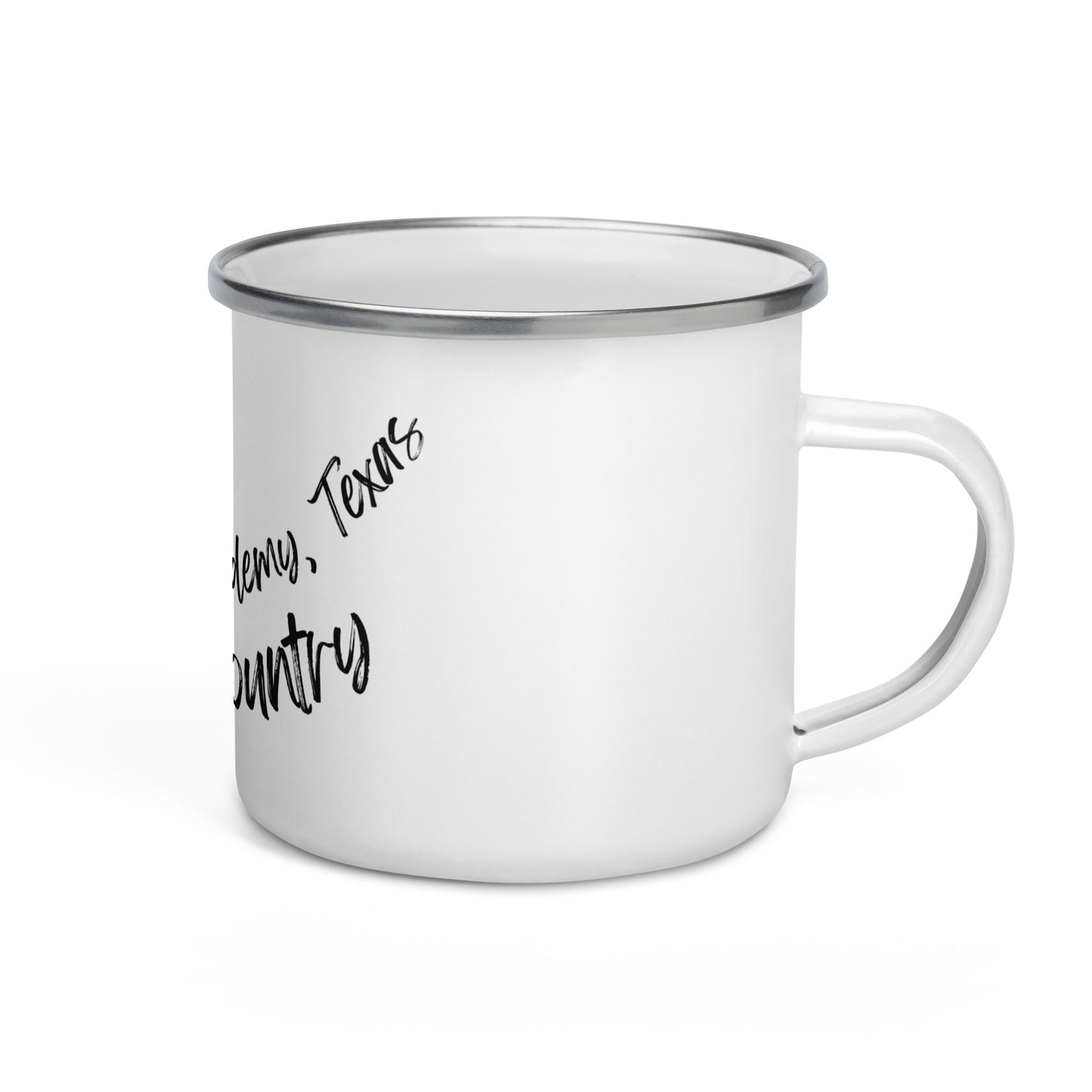 Bee Country Enamel Mug