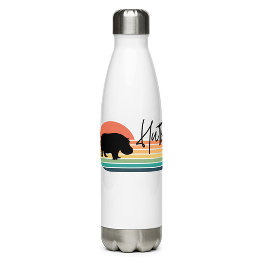 Hutto Hippo Sunset Stainless steel water bottle