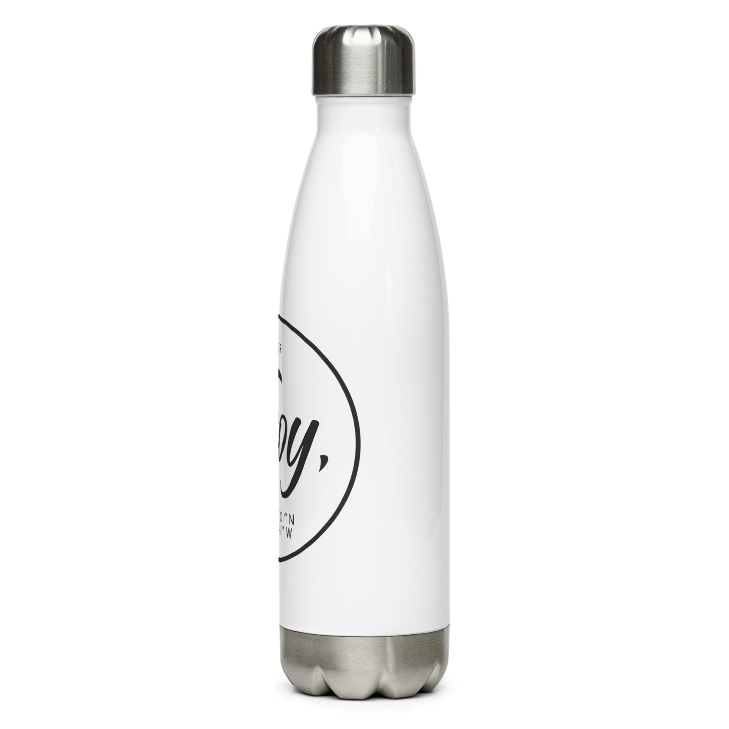 Troy Coordinates Stainless steel water bottle