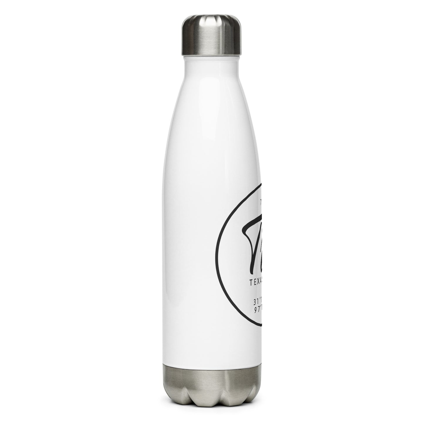 Troy Coordinates Stainless steel water bottle