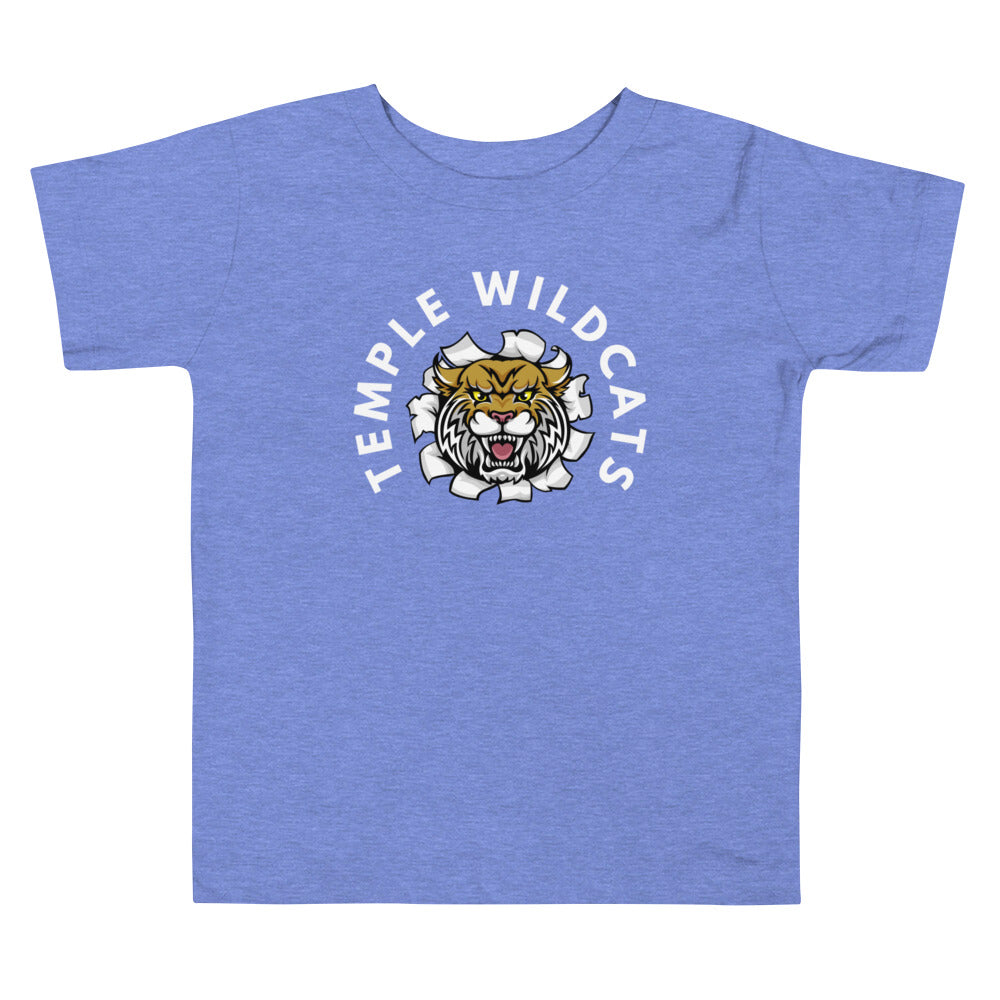 Temple Wildcats Toddler Short Sleeve Tee