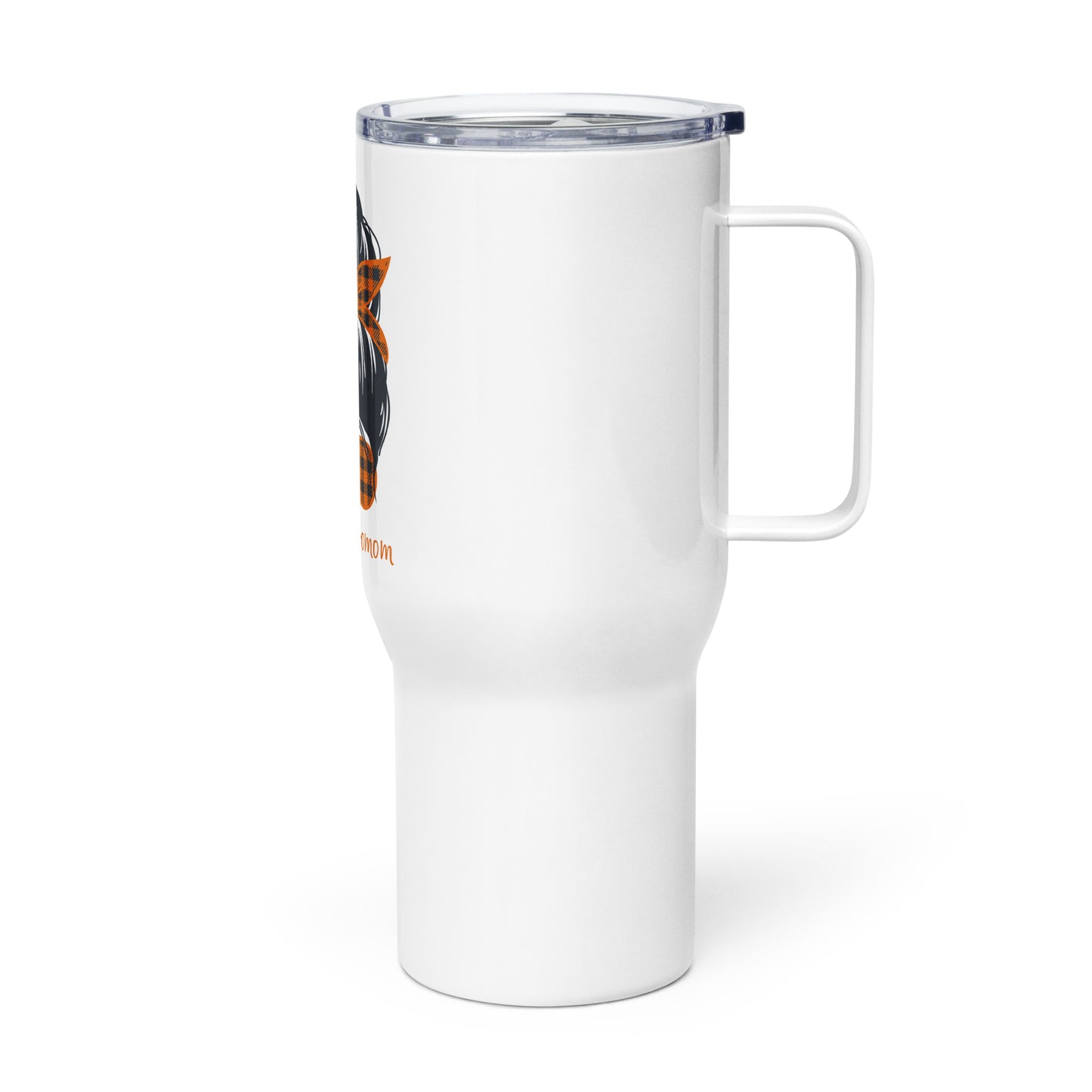 Hippo Mom Travel mug with a handle