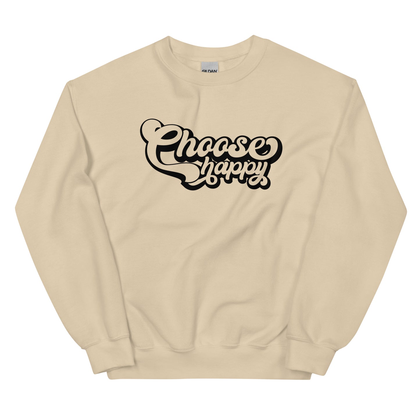 Choose Happy Unisex Sweatshirt