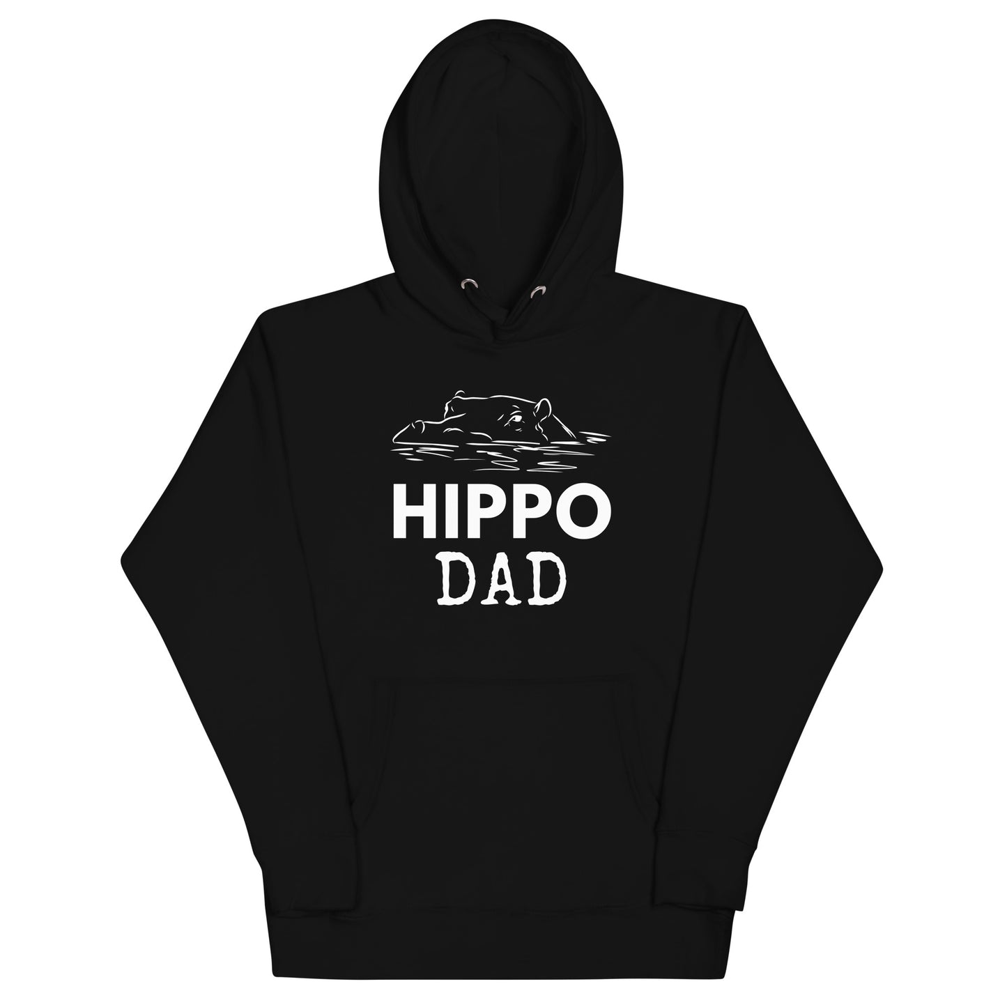 Hippo Dad Unisex Hoodie