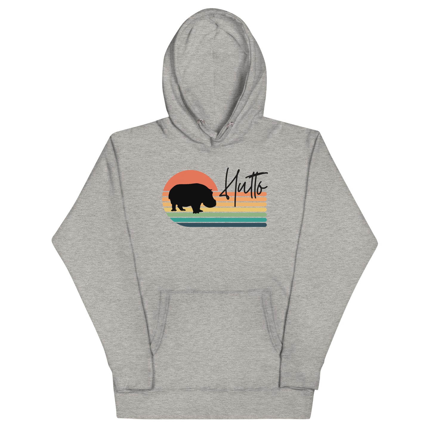 Hutto Hippo Sunset Unisex Hoodie