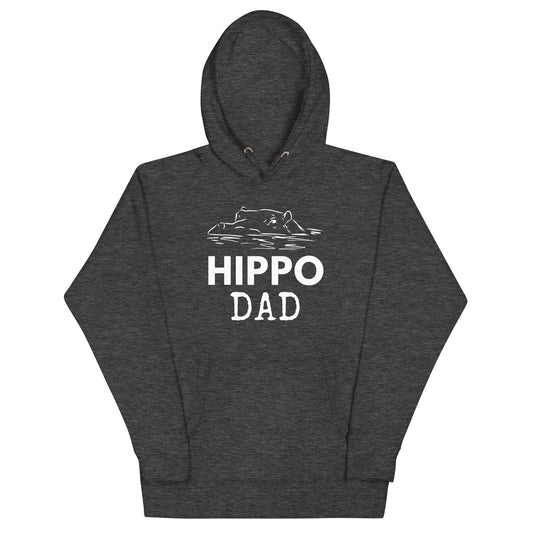 Hippo Dad Unisex Hoodie