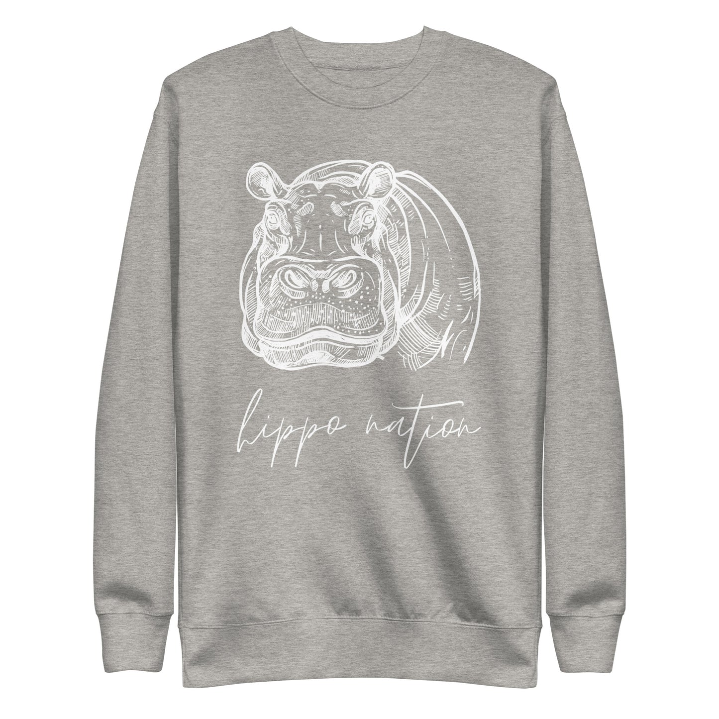 Hippo Nation Unisex Premium Sweatshirt