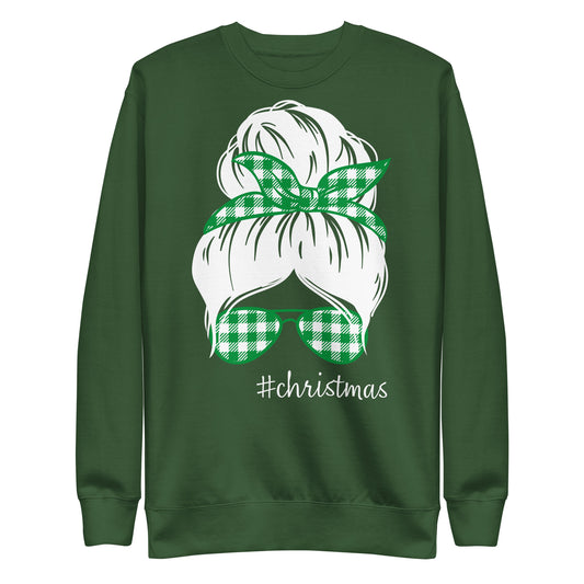 Christmas Woman Unisex Premium Sweatshirt