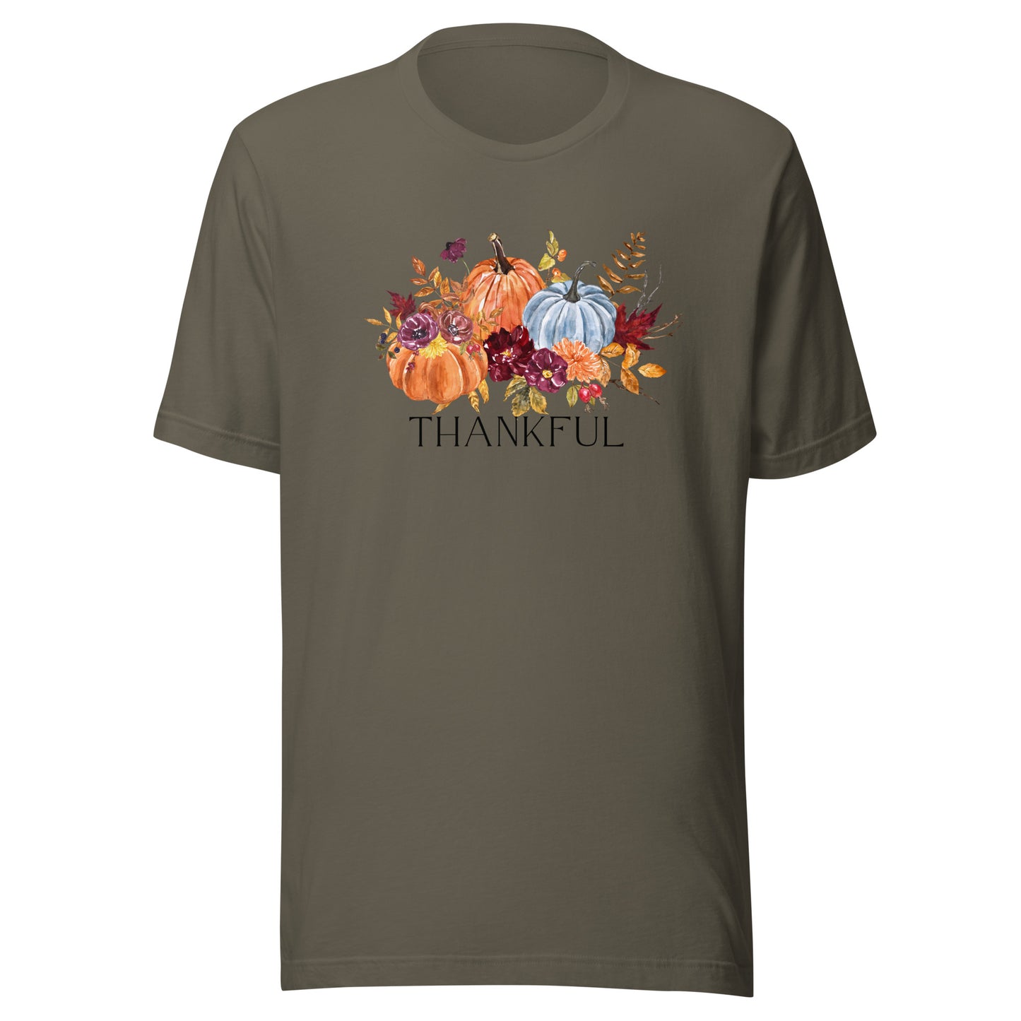 Thankful Flower Patch Unisex t-shirt