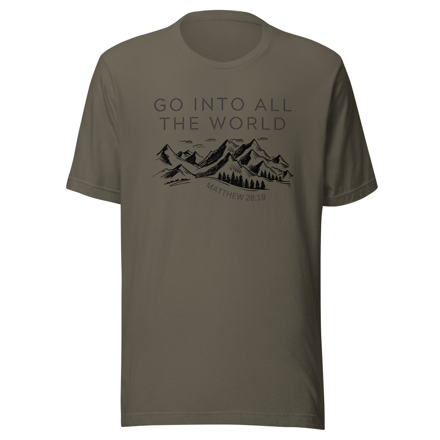 Go Into All the World Unisex t-shirt