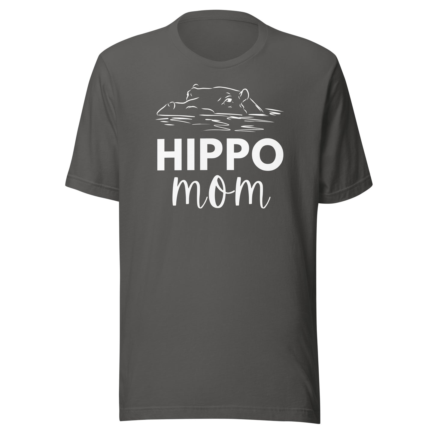 Hippo Mom Unisex t-shirt