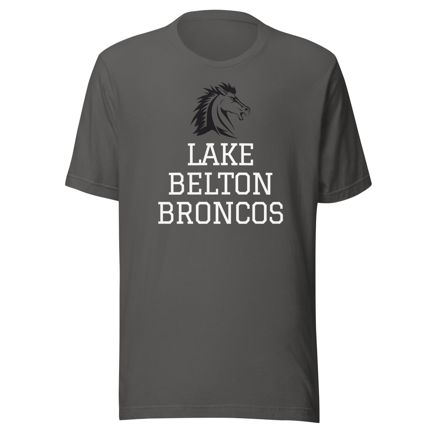 Lake Belton Broncos Block Unisex t-shirt