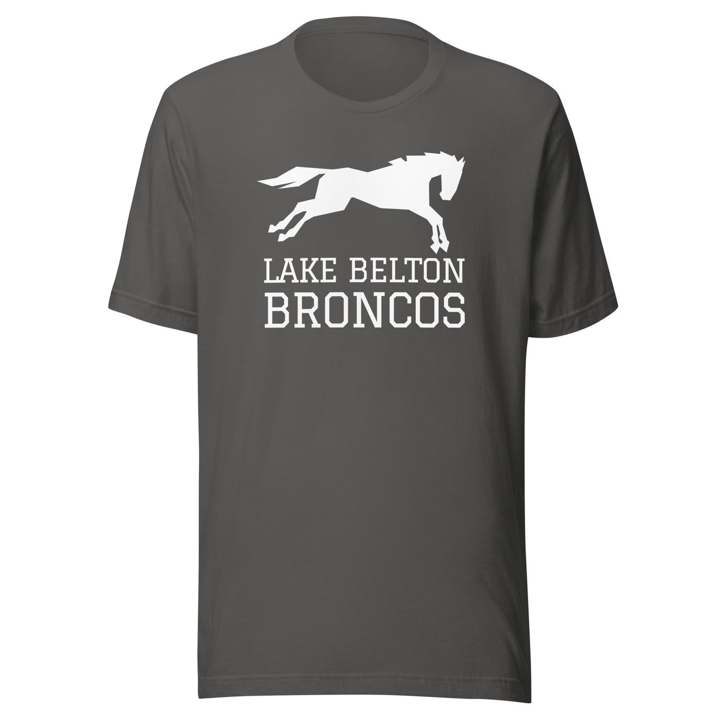 Running Bronco Lake Belton Unisex t-shirt