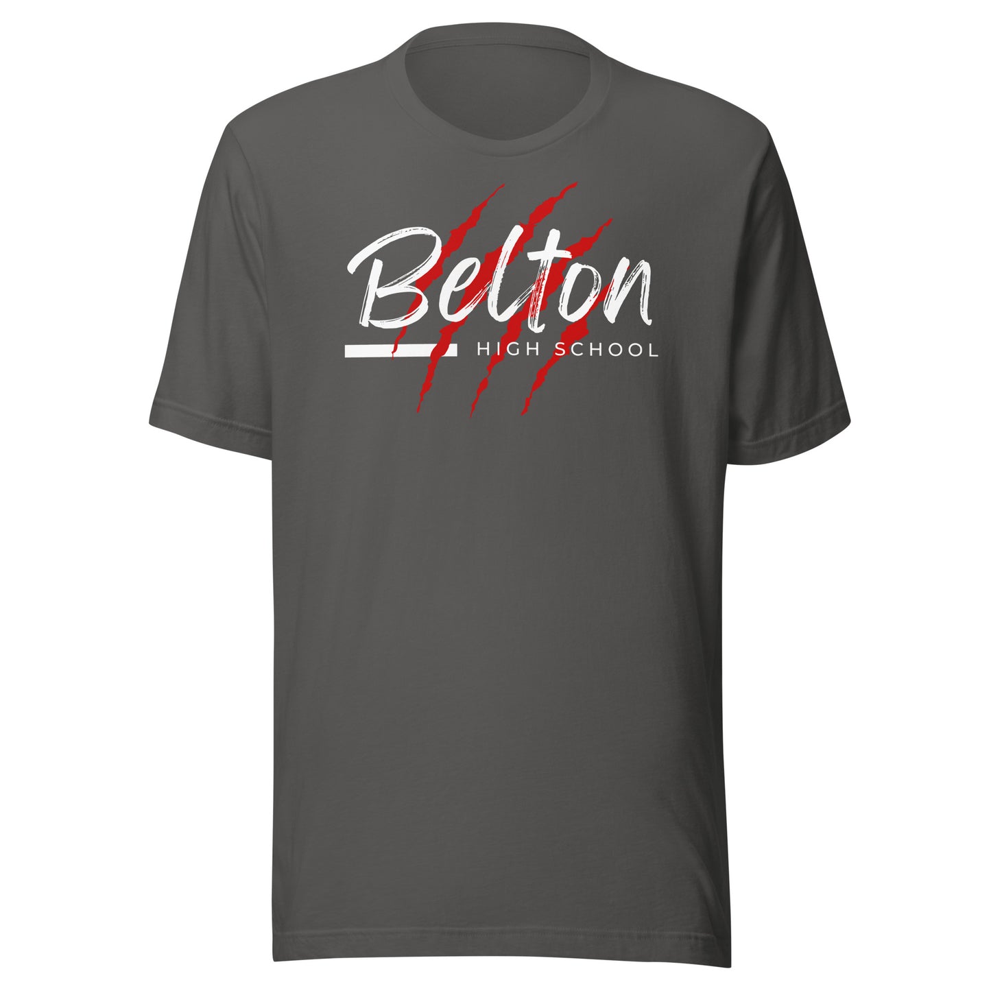 Belton HS Tiger Stripes Unisex t-shirt