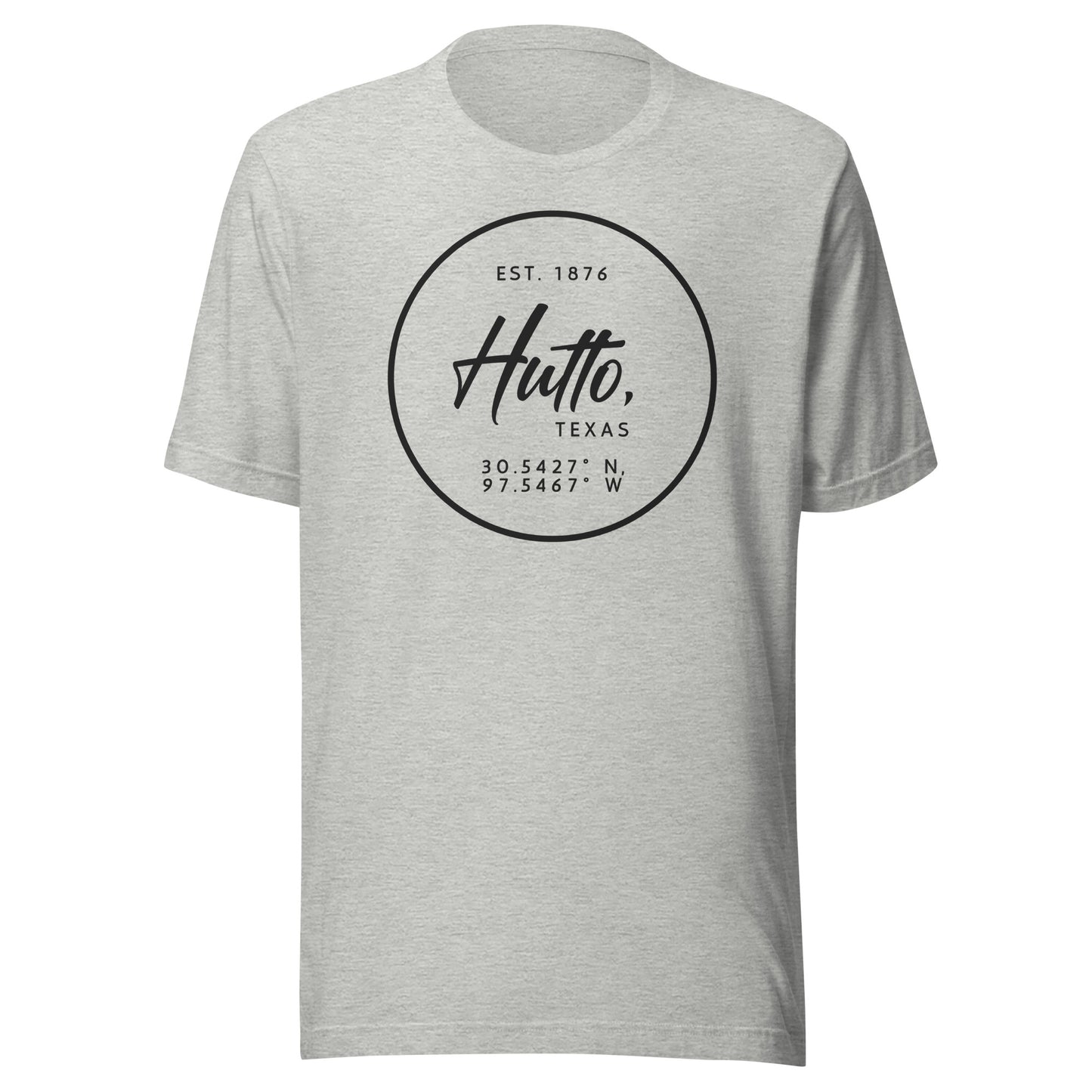 Hutto Coordinates Unisex t-shirt