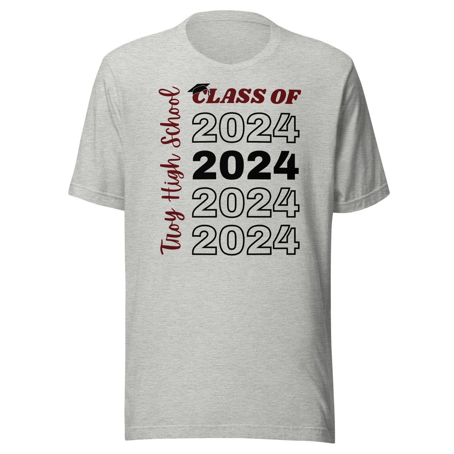 Troy HS Class of 2024 Unisex t-shirt