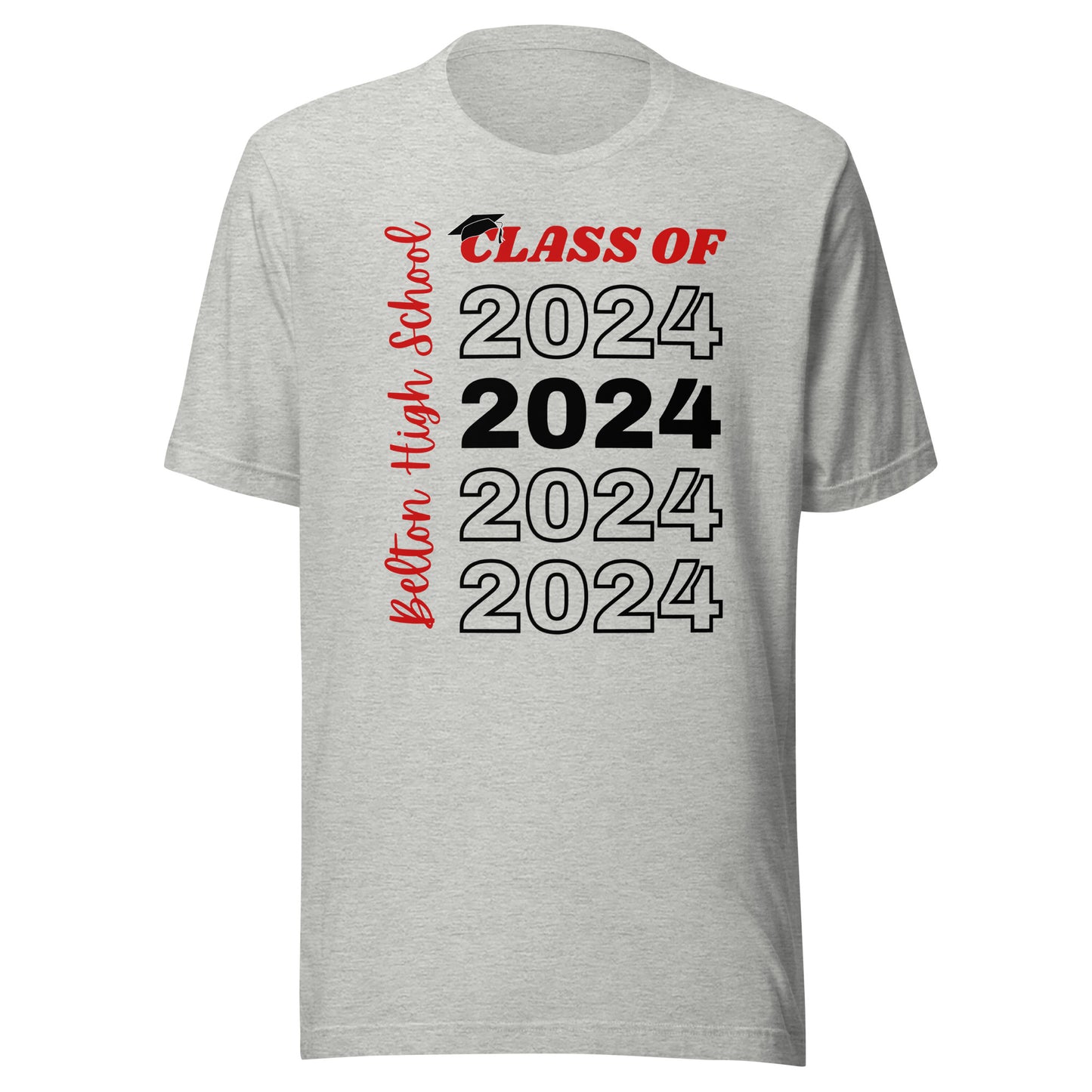 Belton HS Class of 2024 Unisex t-shirt