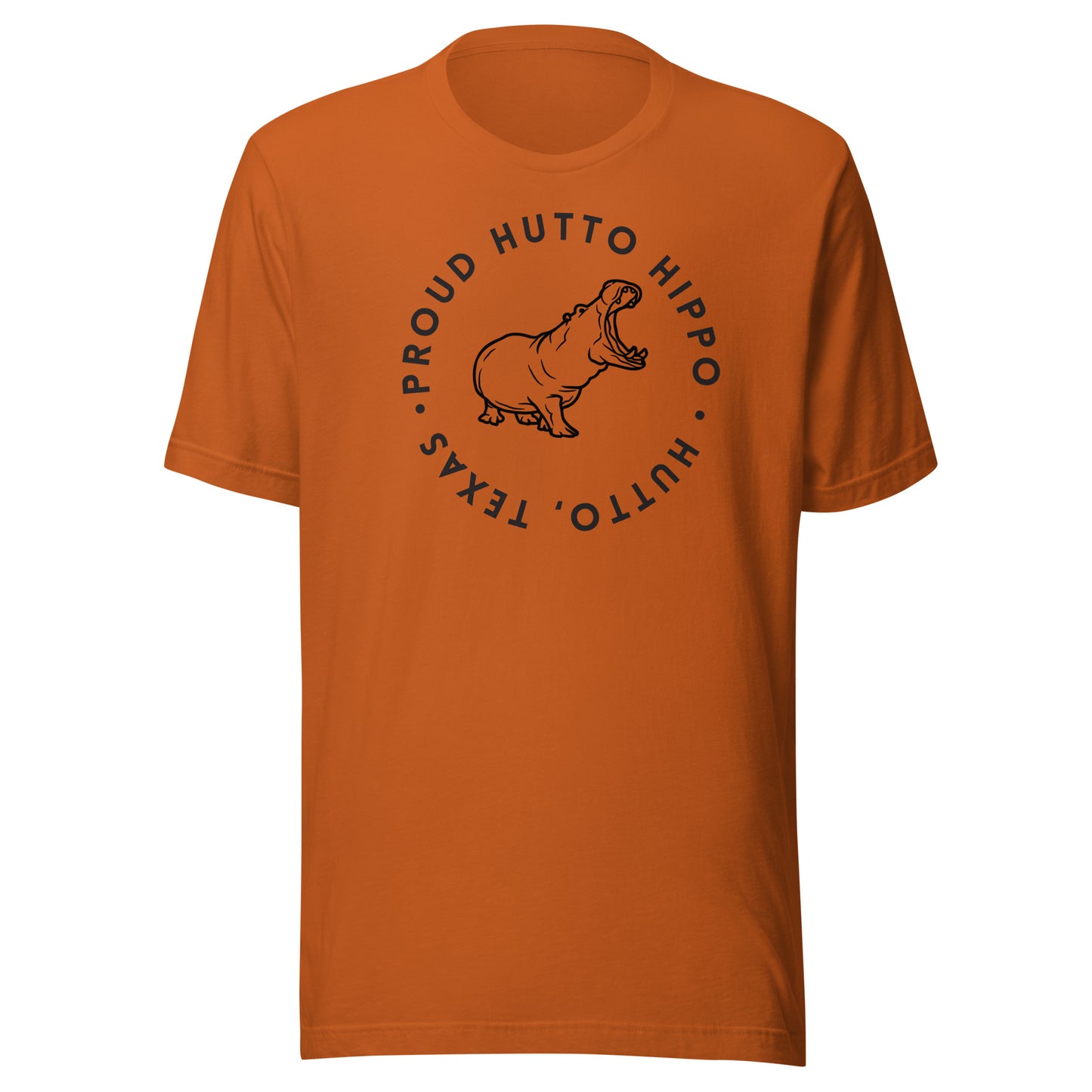 Proud Hutto Hippo Unisex t-shirt