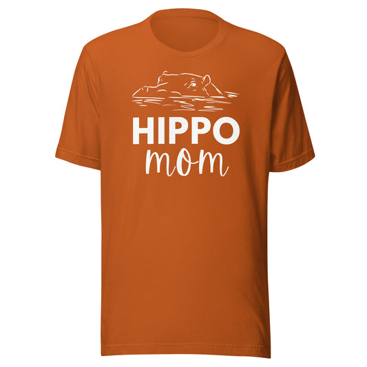 Hippo Mom Unisex t-shirt