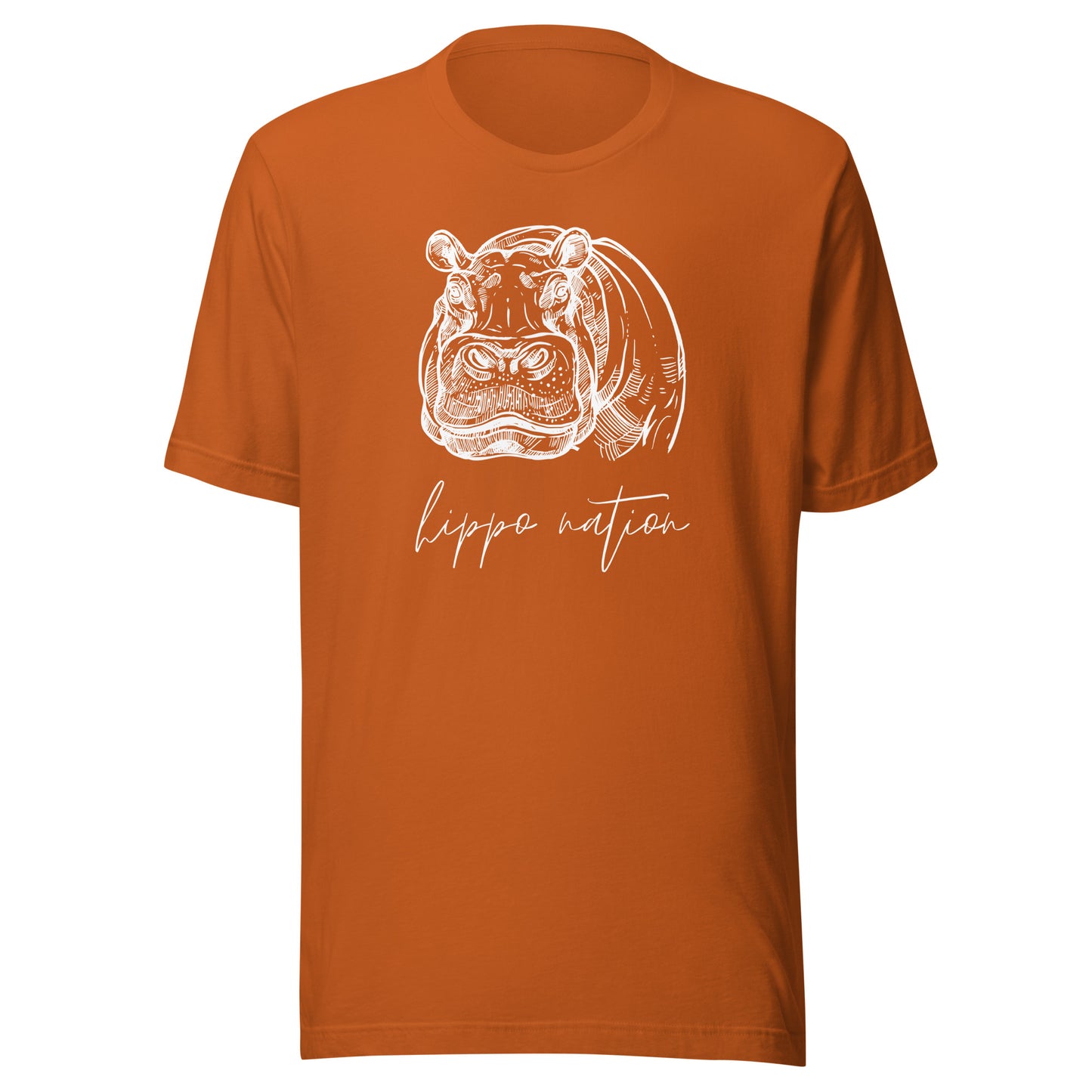 Hippo Nation Unisex t-shirt