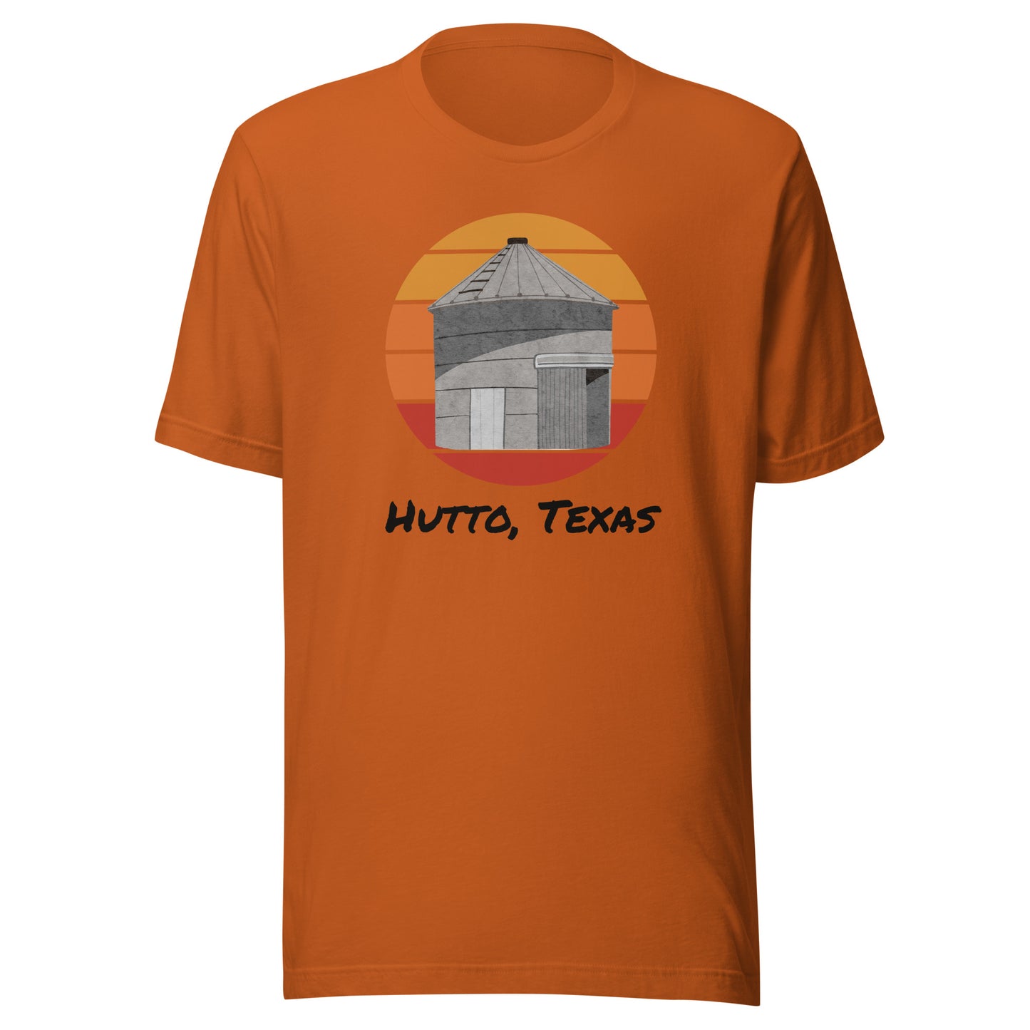 Hutto Silo At Sunset Unisex t-shirt