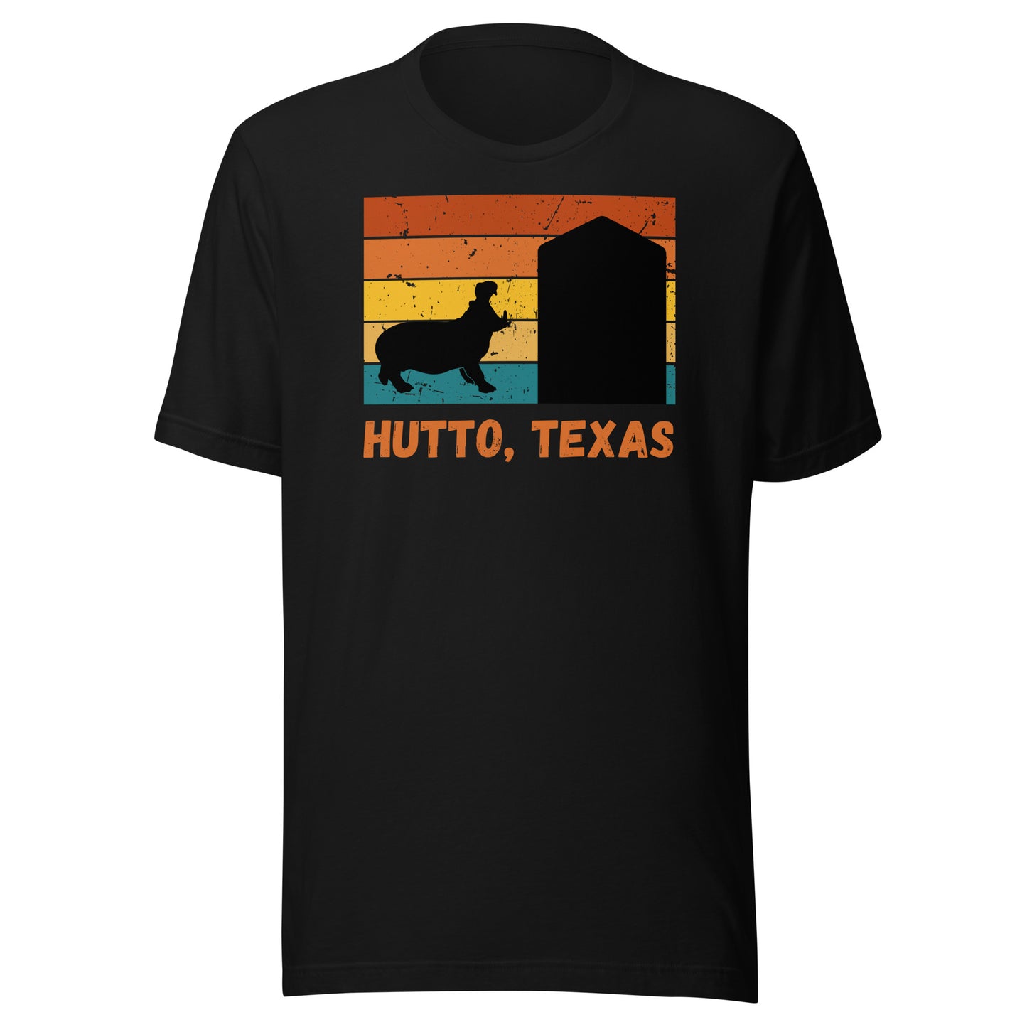 Hutto Hippo Silo Unisex t-shirt