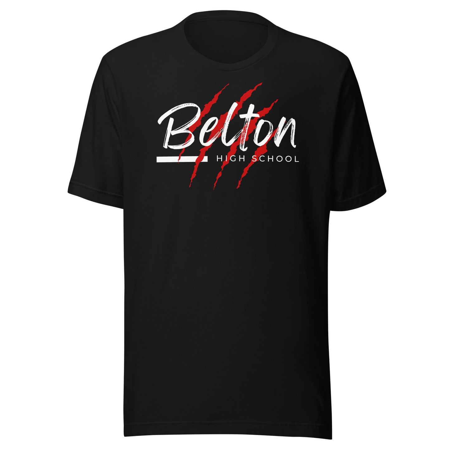 Belton HS Tiger Stripes Unisex t-shirt