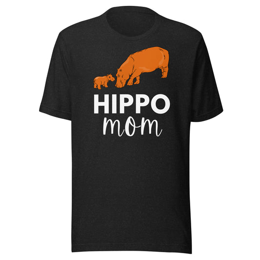 Hippo Mom Unisex t-shirt