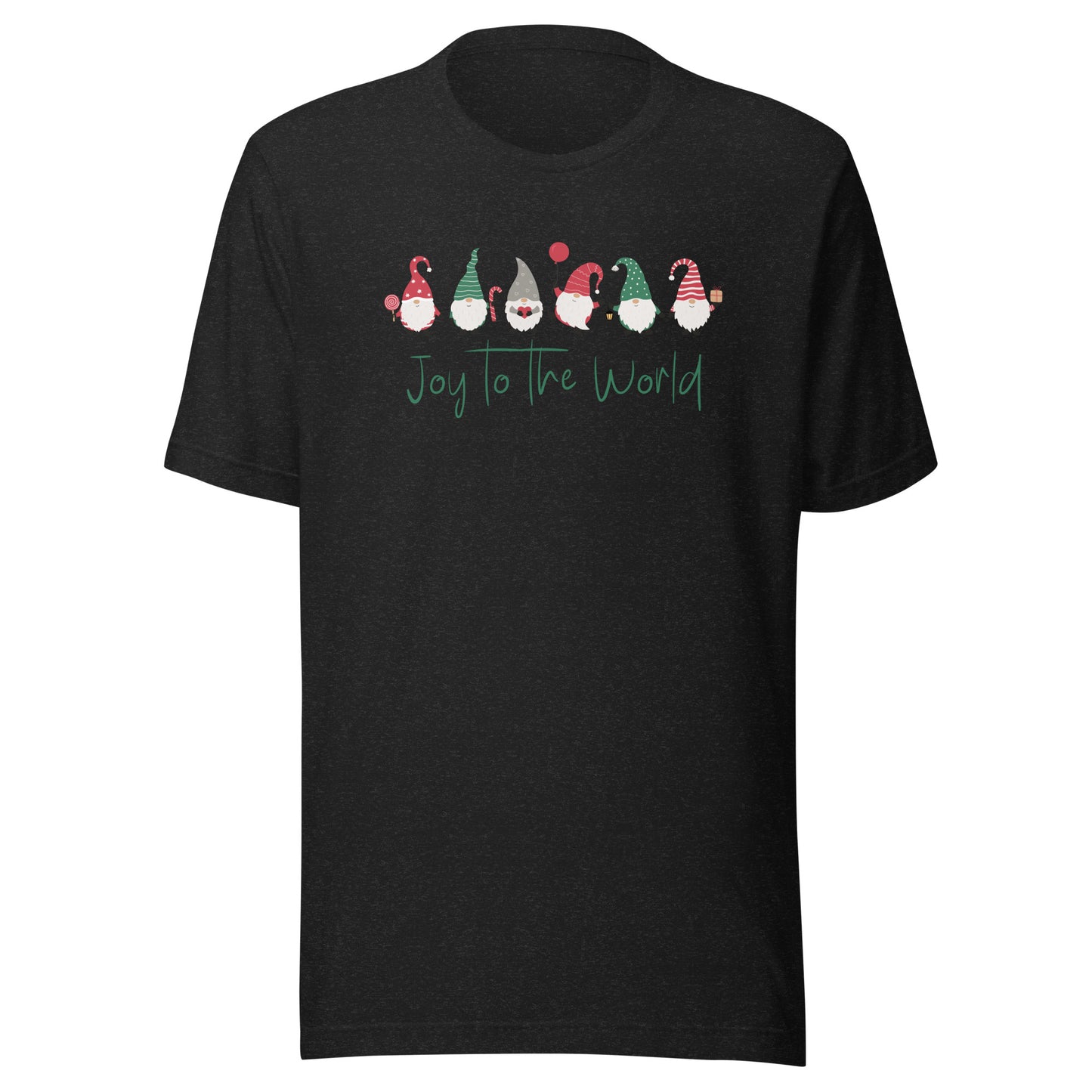 Joy to the World Gnomes Unisex t-shirt