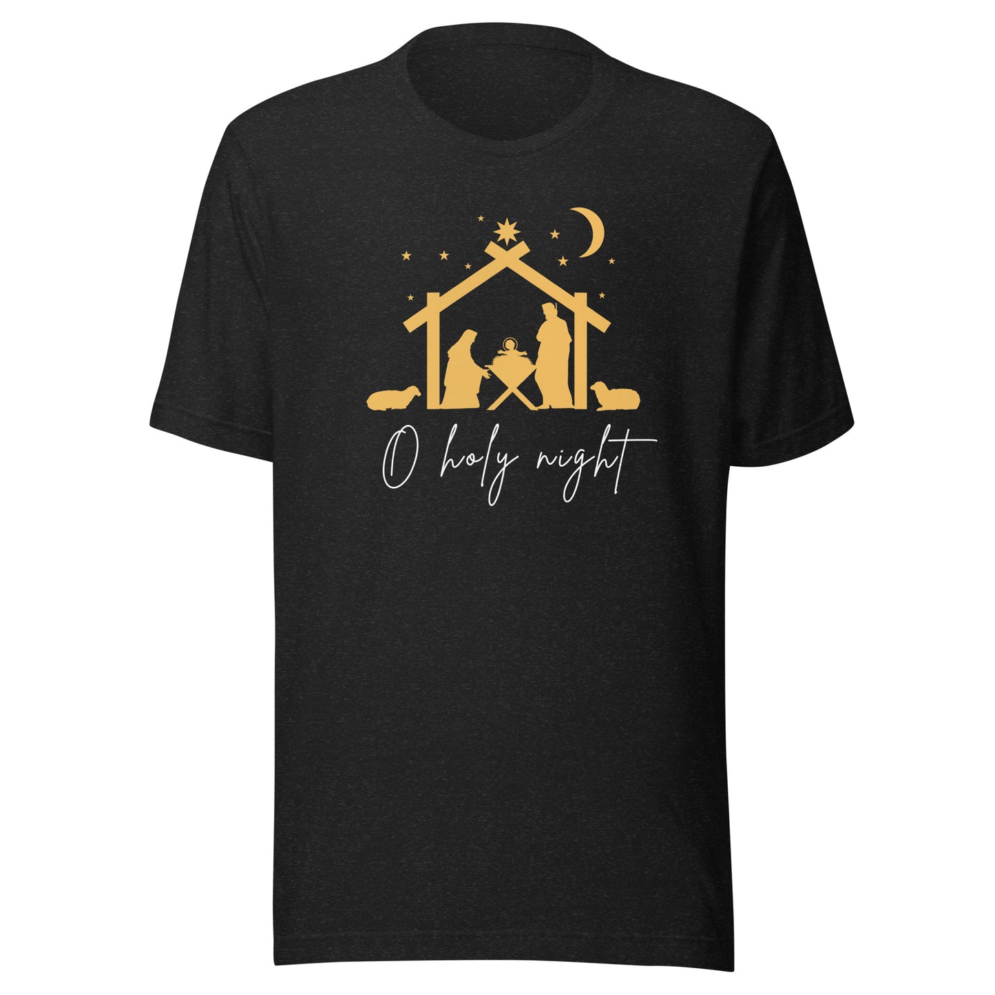 O Holy Night Manger Unisex t-shirt