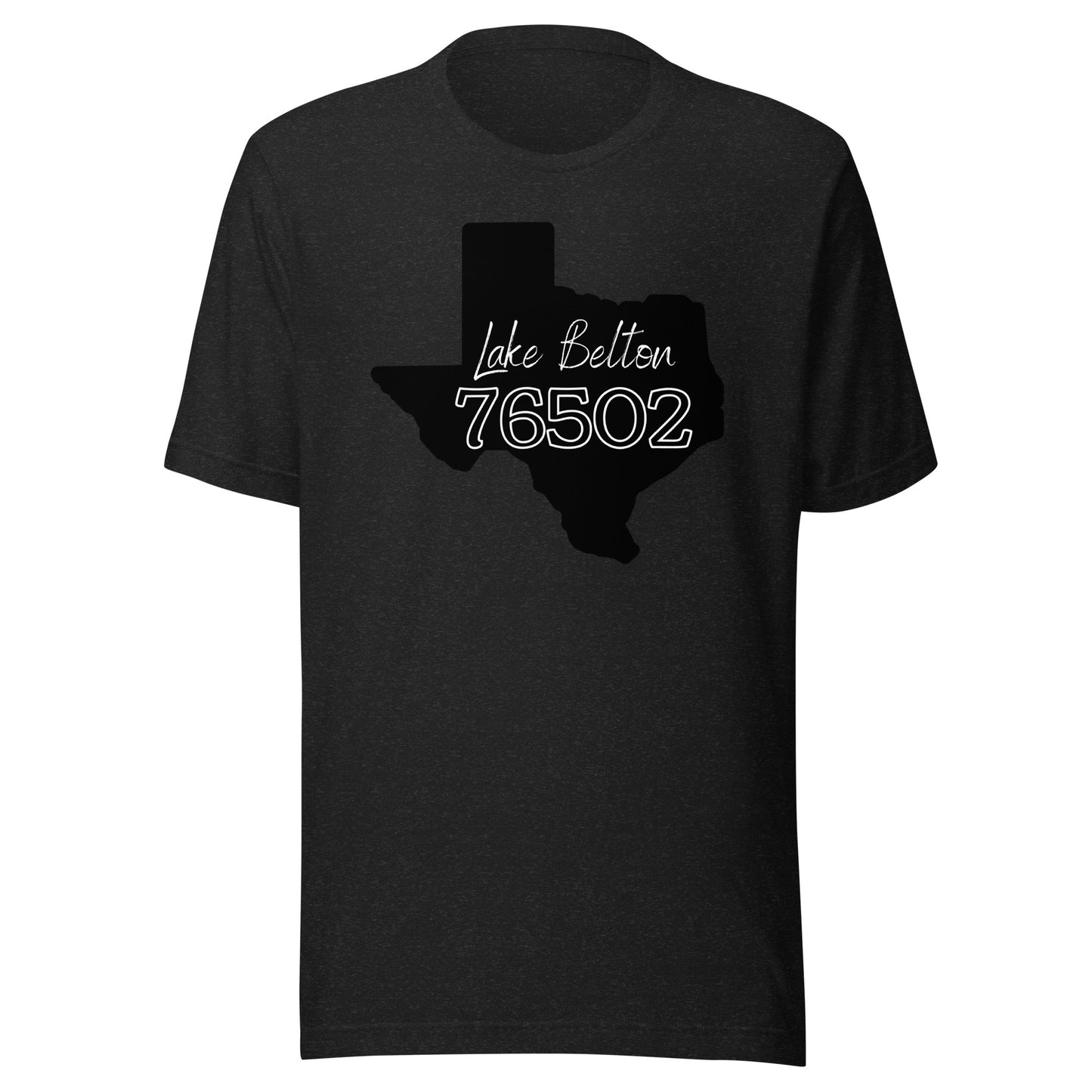 Lake Belton Zip Unisex t-shirt