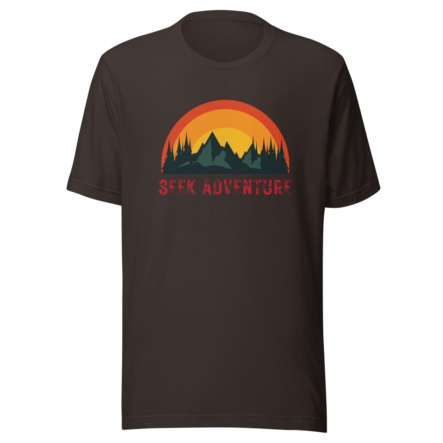 Seek Adventure Unisex t-shirt