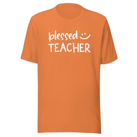 Blessed Teacher Smile Unisex t-shirt