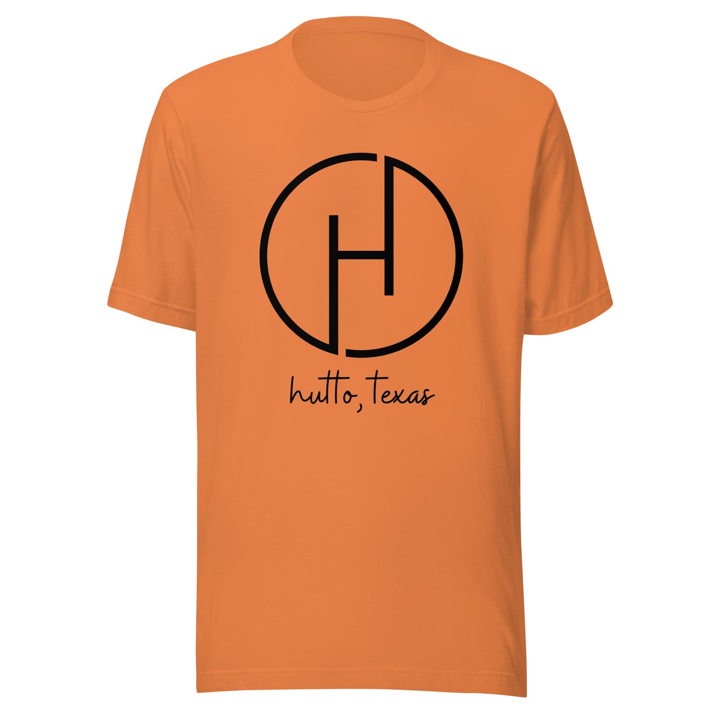 Hutto, Texas Circle H Unisex t-shirt