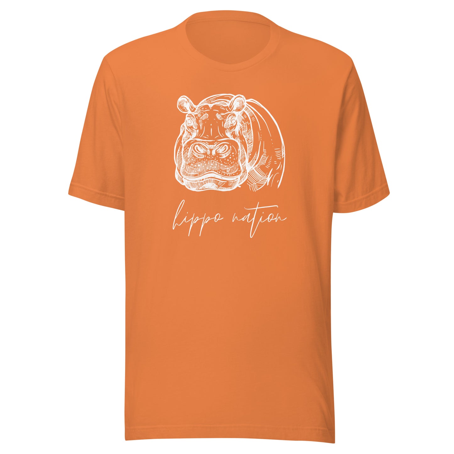 Hippo Nation Unisex t-shirt