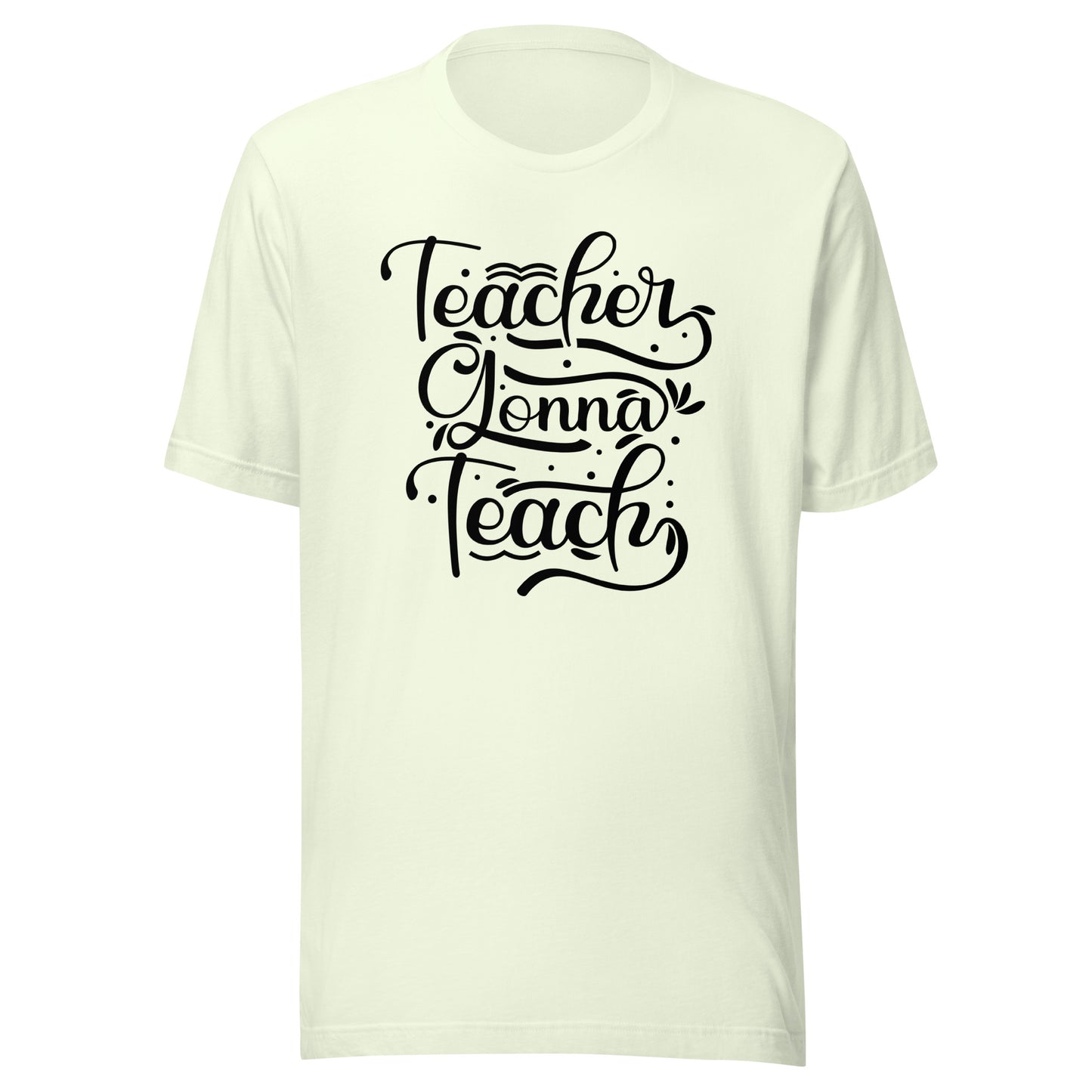 Teacher Gonna Teach Unisex t-shirt