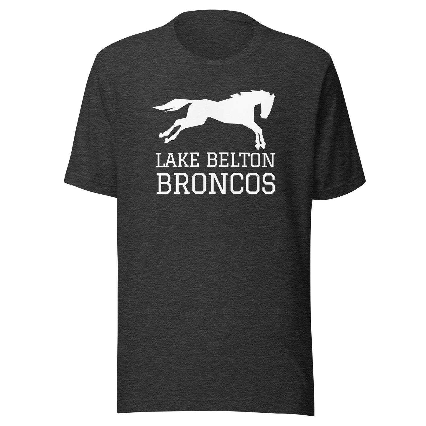 Running Bronco Lake Belton Unisex t-shirt