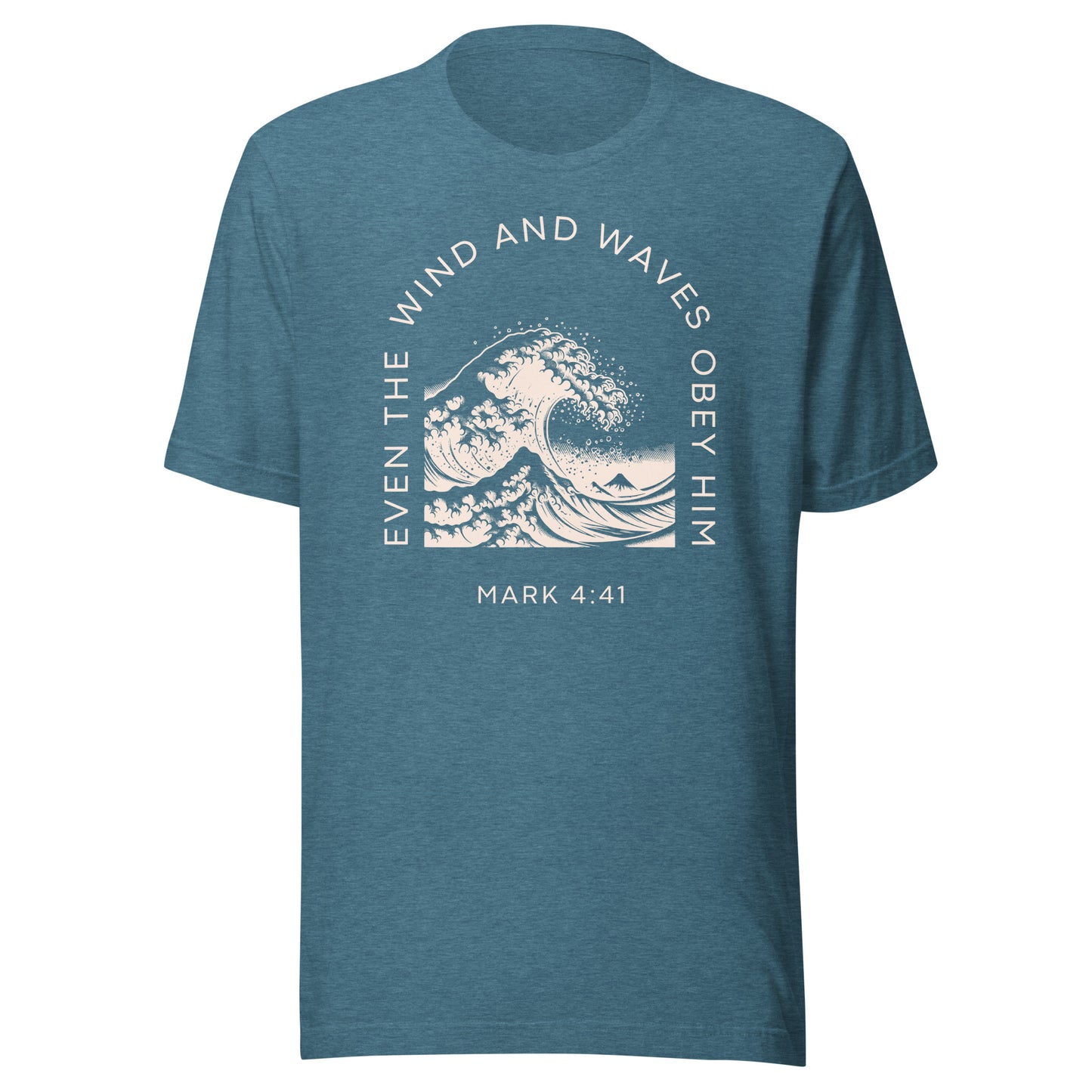 Wind and Waves Obey Unisex t-shirt