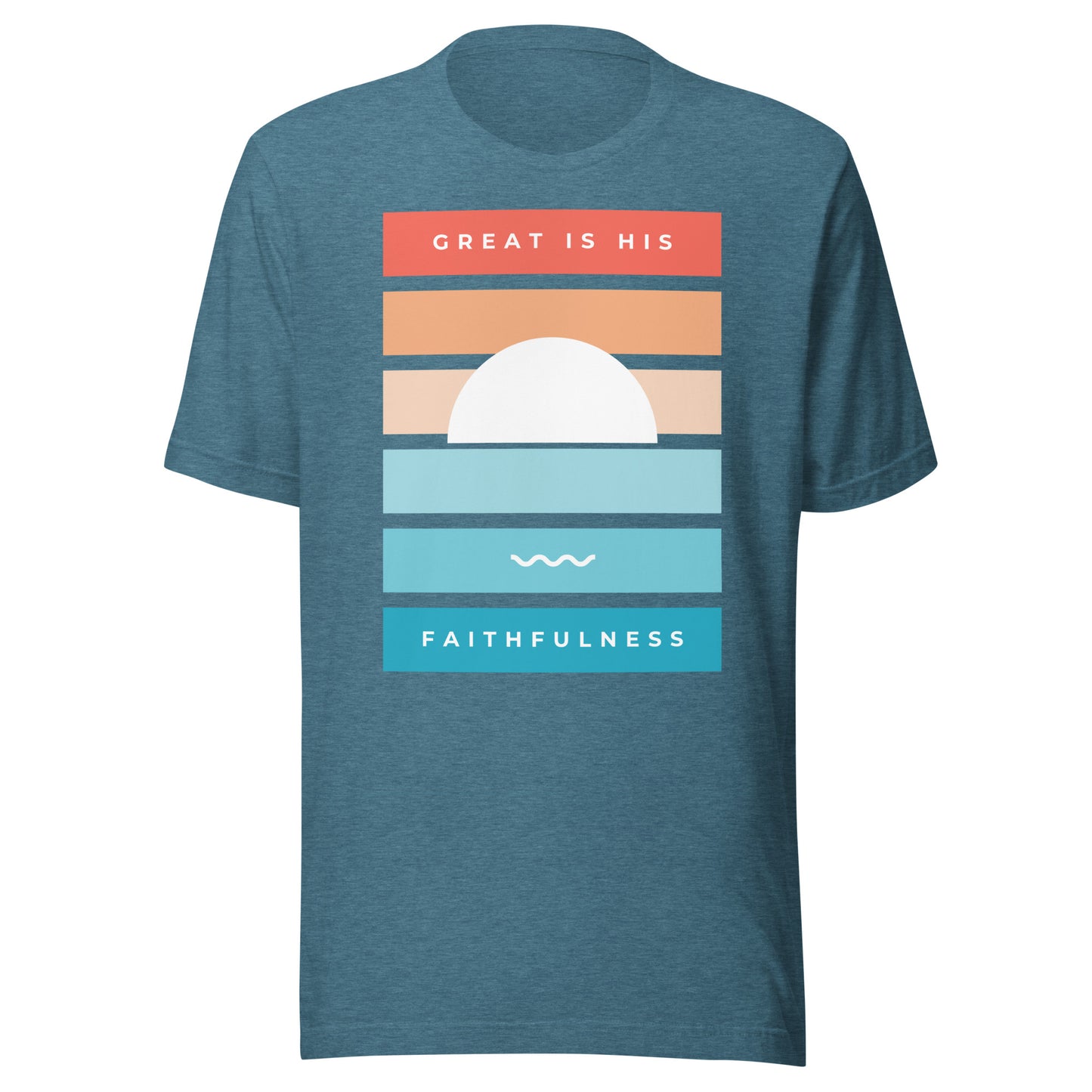 Great is His Faithfulness Unisex t-shirt