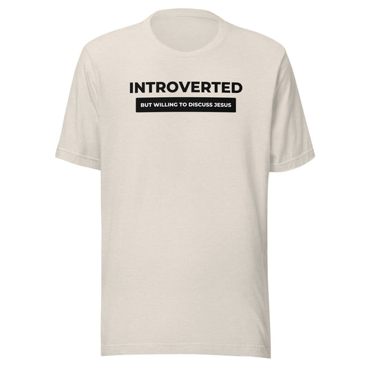 Introverted Unisex t-shirt