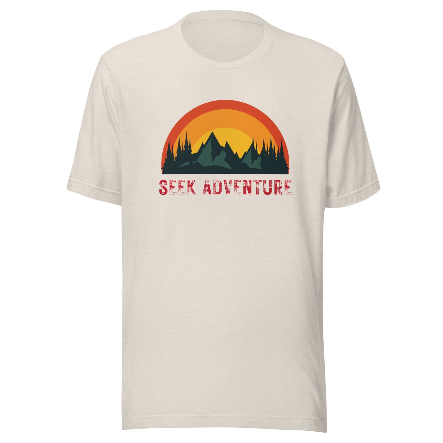 Seek Adventure Unisex t-shirt