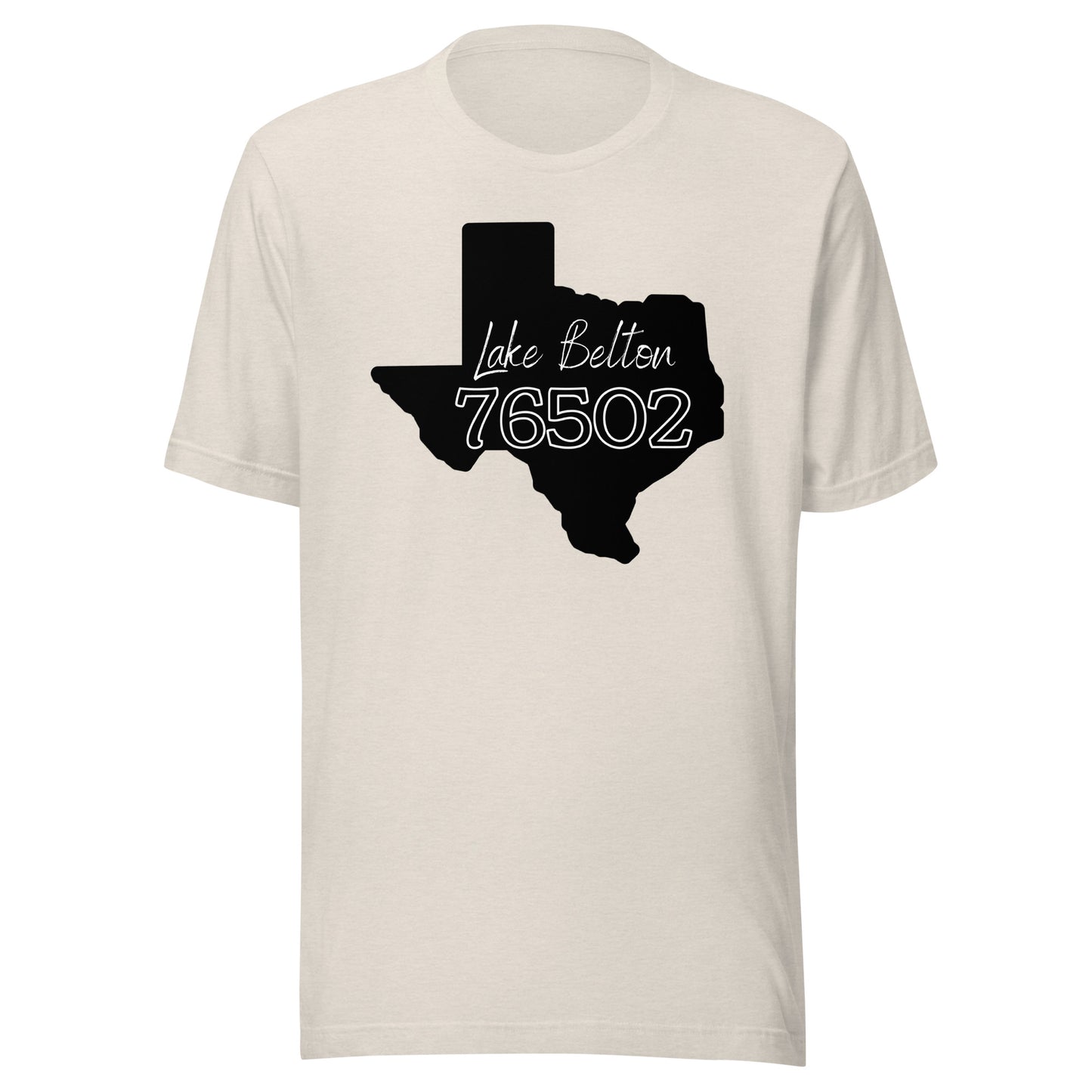 Lake Belton Zip Unisex t-shirt