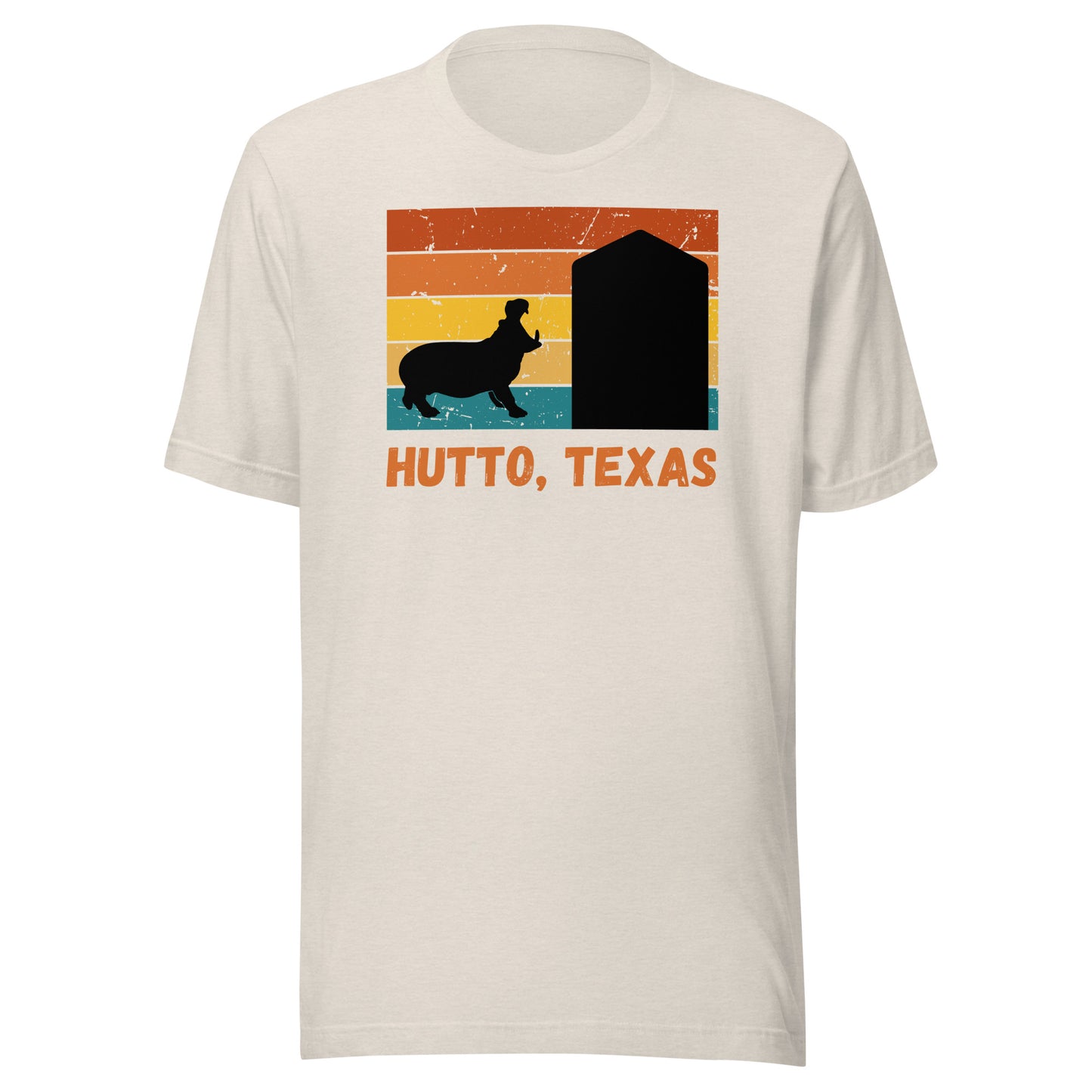 Hutto Hippo Silo Unisex t-shirt