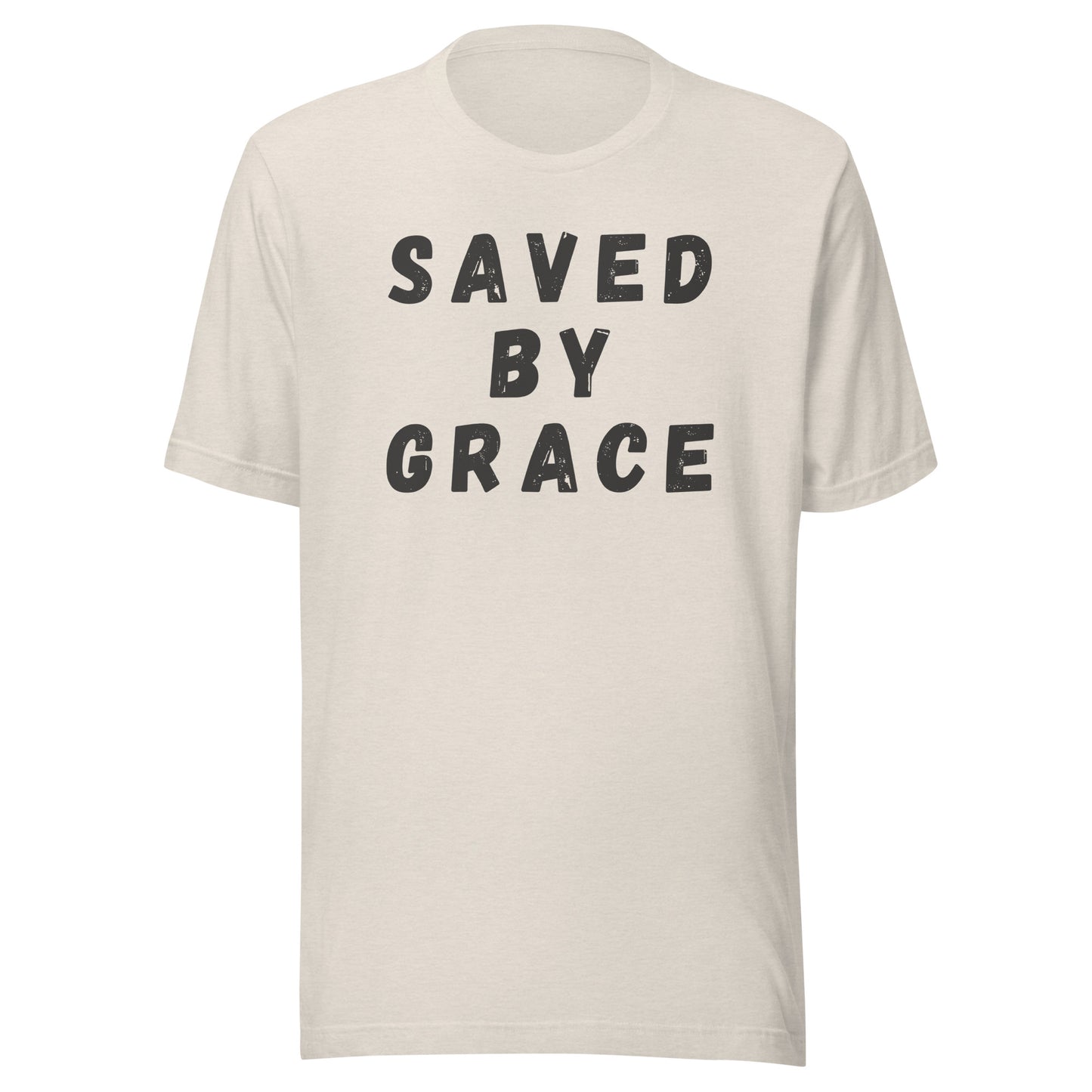 Saved By Grace Unisex t-shirt