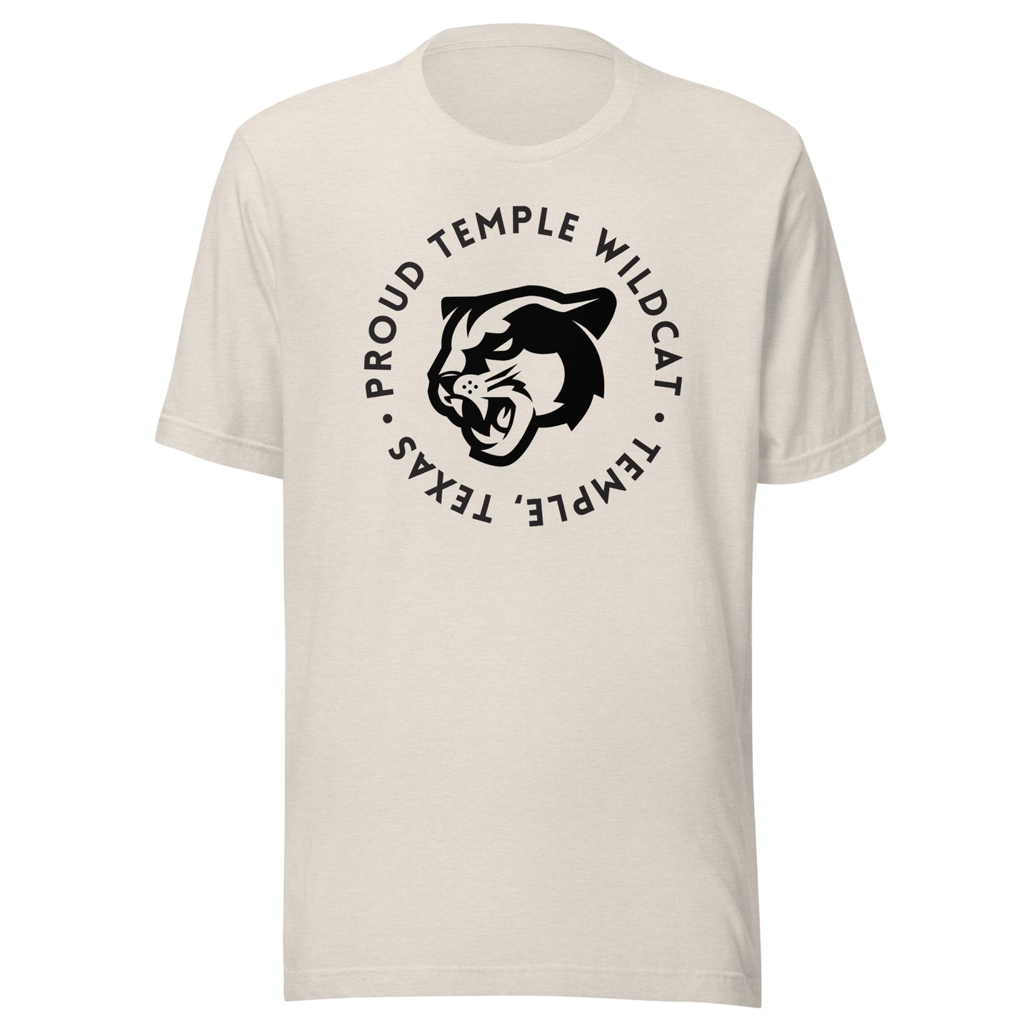 Proud Temple Wildcat Unisex t-shirt